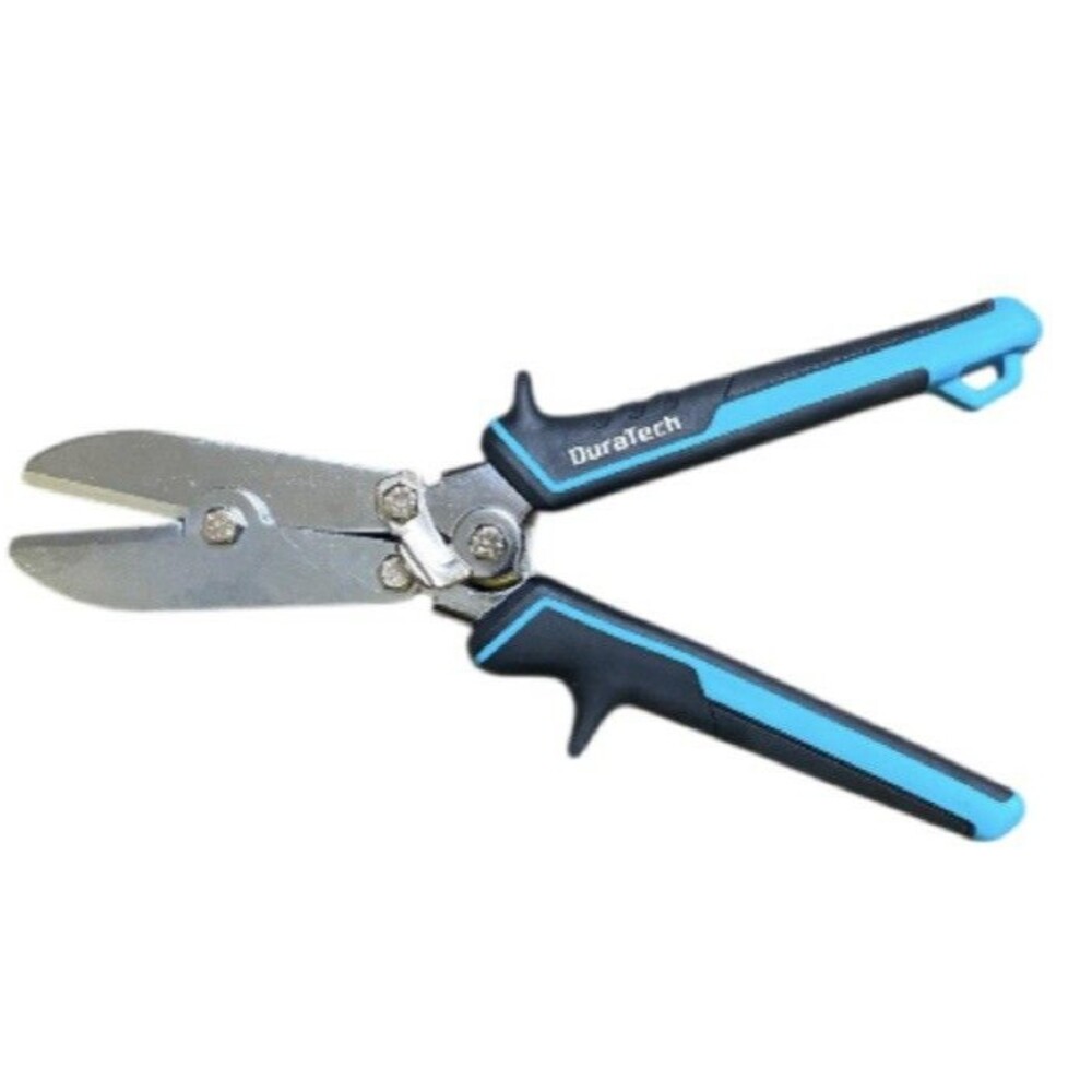 DuraTech 5-Blade Sheet Metal Crimper, Duct Crimping Tool for 22-28 Gauge